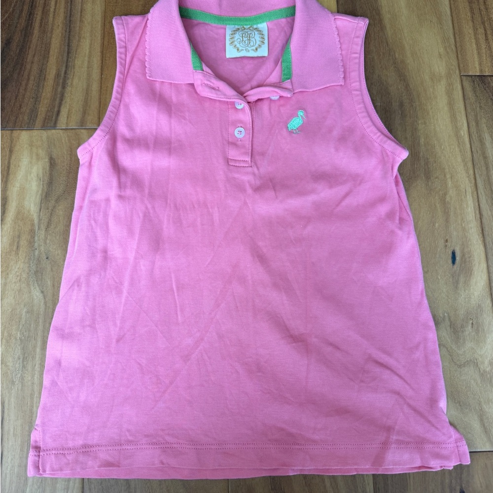 The Beaufort Bonnet Company Sleeveless Polo Top